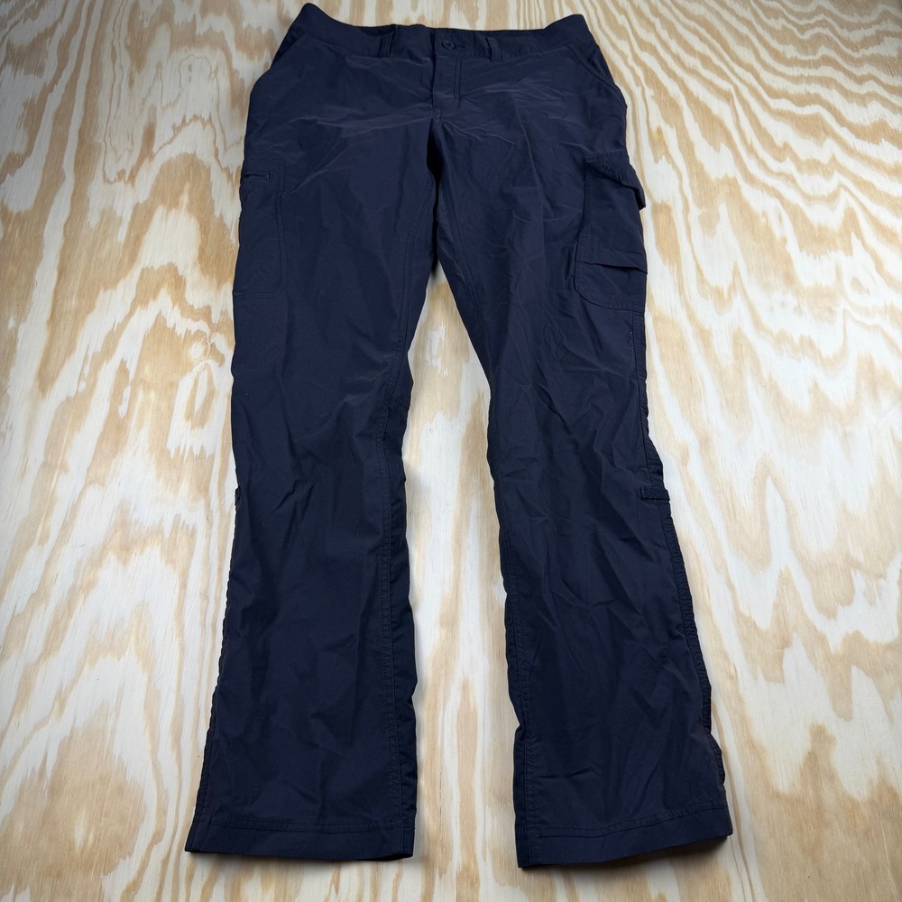 The North Face Womens Cargo Hiking Pants Black Size 8 Short Outdoor Straight